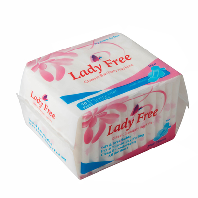 極度の薄い女性生理用ナプキン150ml OEM/自身のブランドの滑らかな表面